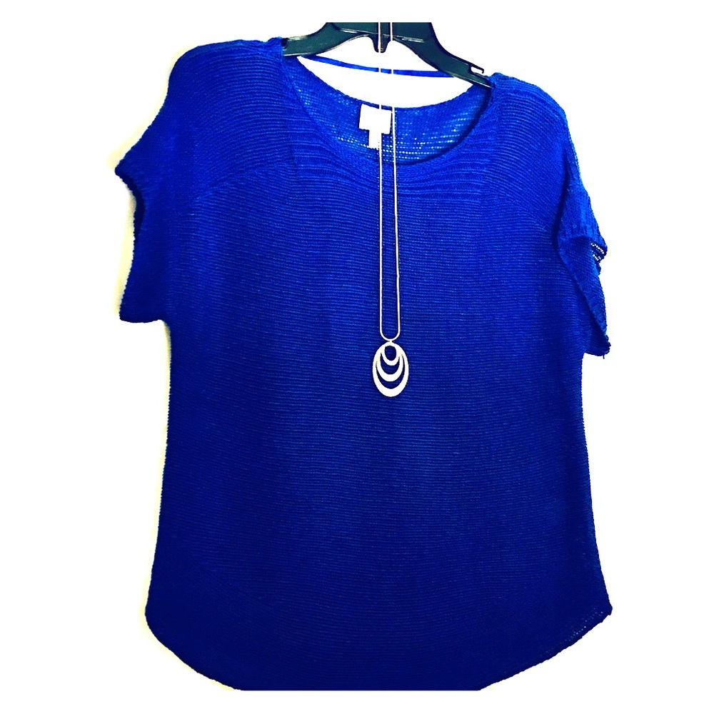 Blue Violet Top